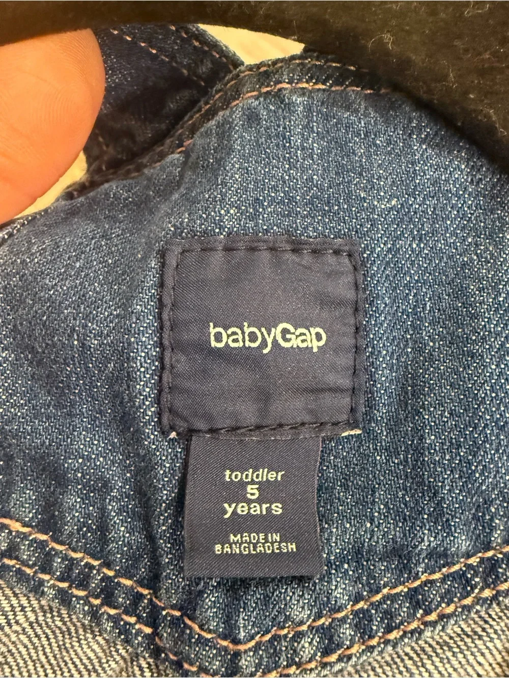 BabyGAP denim Overall Skirt for Kids